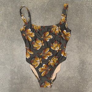 Floral One Piece Madewell Sample Sale